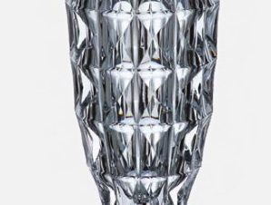 Βάζο Κρυστάλλινο Bohemia Diamond 15×28εκ. CTB03100102 (Υλικό: Κρύσταλλο, Χρώμα: Διάφανο ) – Κρύσταλλα Βοημίας – CTB03100102