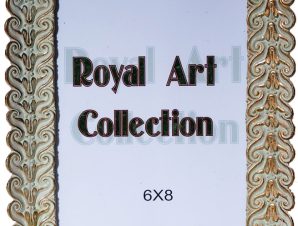 Κορνίζα Πολυεστερική Royal Art 6×8εκ. YUA4/389/68GRE (Χρώμα: Πράσινο , Υλικό: Πολυεστερικό) – Royal Art Collection – YUA4/389/68GRE